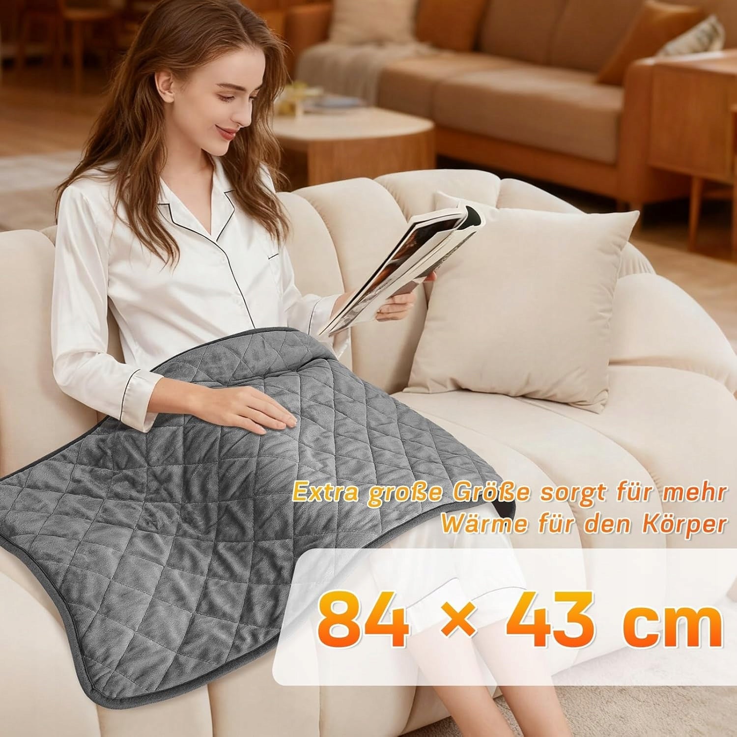 Heating pad MIMECH 84 x 43 cm with automatic shut-off Packaging status original