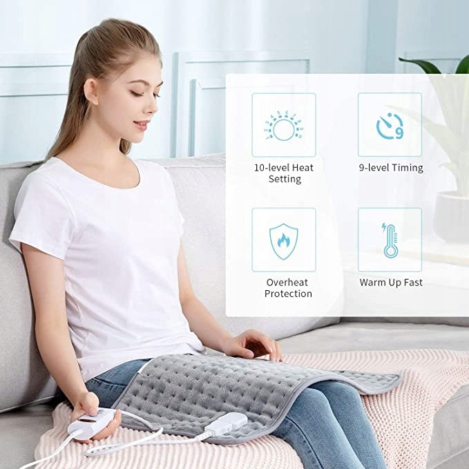 Heating pad, electric heating pad Color gray