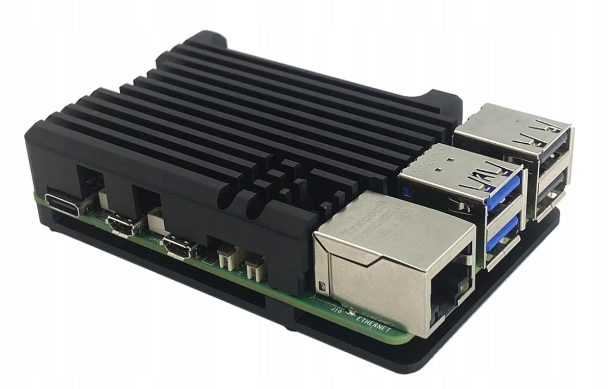 Heatsink housing for Raspberry Pi 5 black