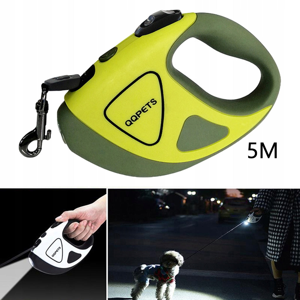 Heavy Duty Automatic Dog Leash Retractable Training Lead with Green_16ft Kind other