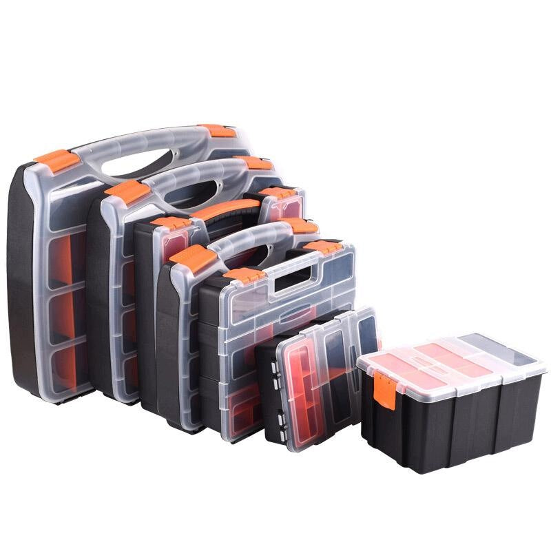 Heavy Duty Rolling Toolbox with Foldable Comfort Handle & 312x265x55mm