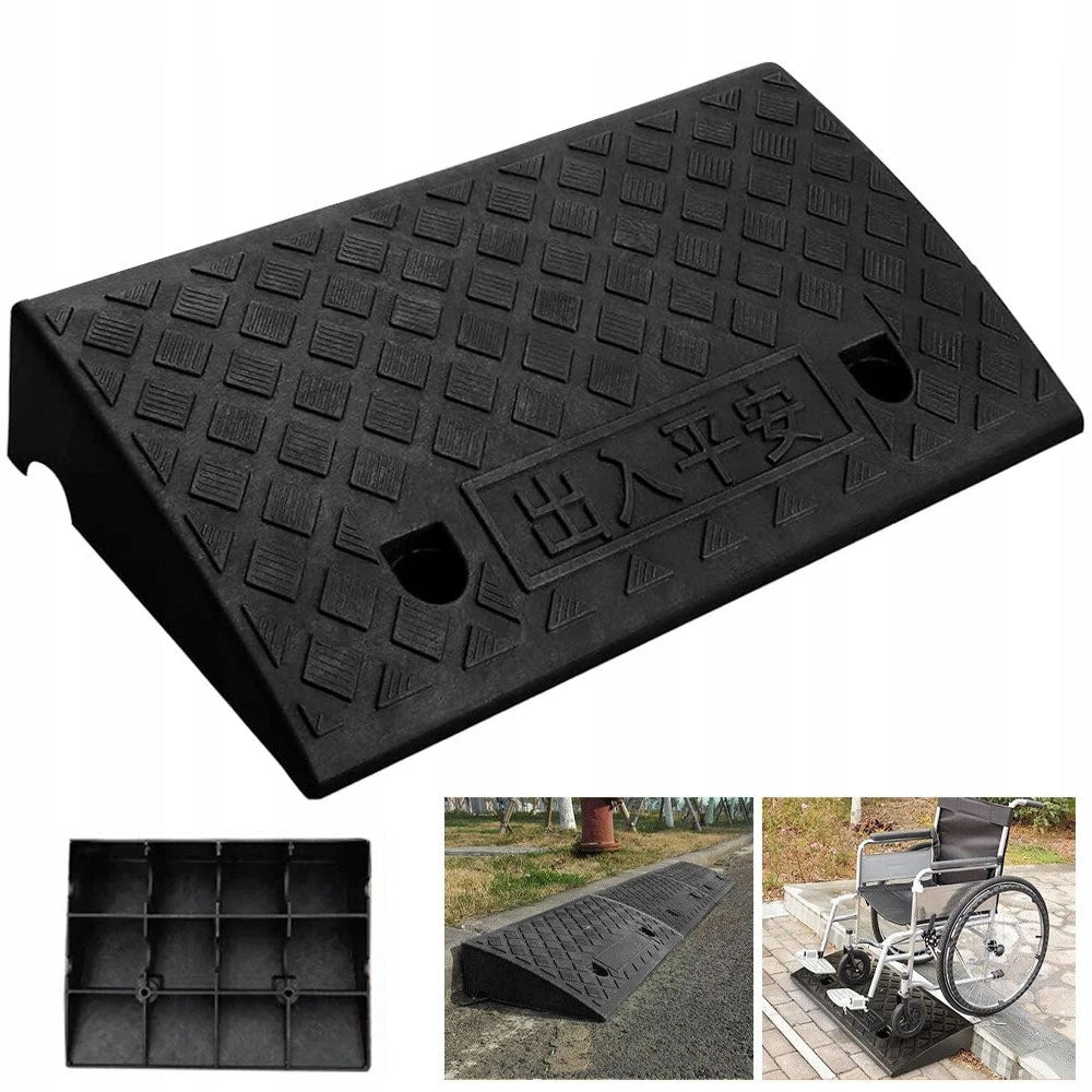 Heavy duty non-slip curb ramp for motorcycle and scooter Brand Bedee