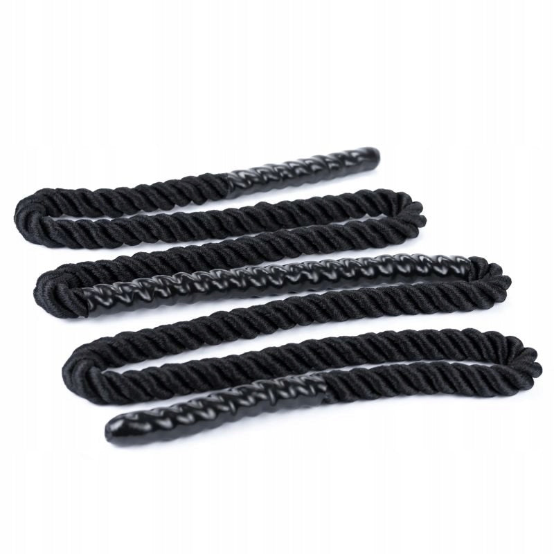 Heavy rope training jump rope 25 mm, length 270 cm Heavy rope tre Color black