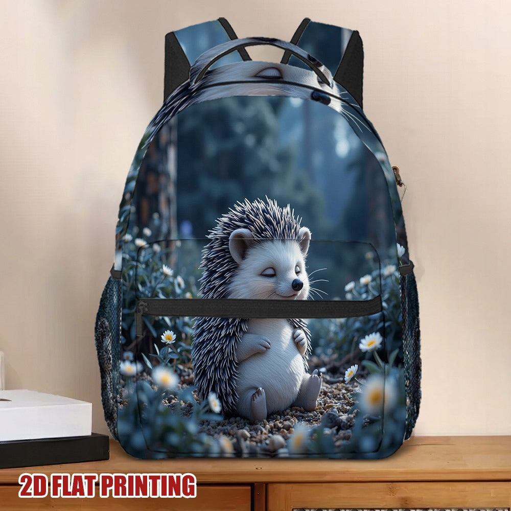 Hedgehog Backpack for School, Travel, and Daily Commuting - Durable