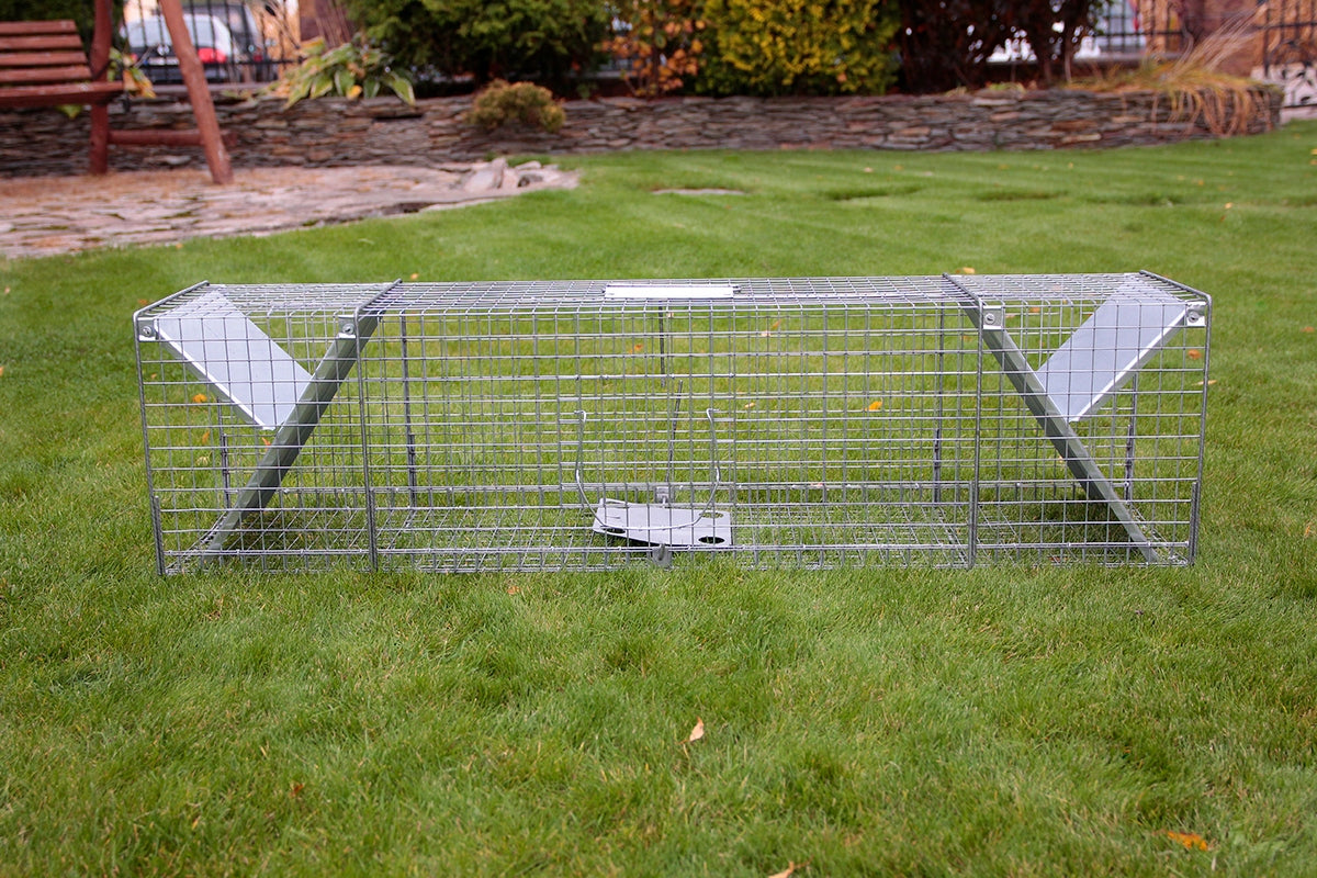 Hedgehog Marten Trap Fox Cats Otters Beavers Large 122cm Double Sided Paw Brand Vulcanus