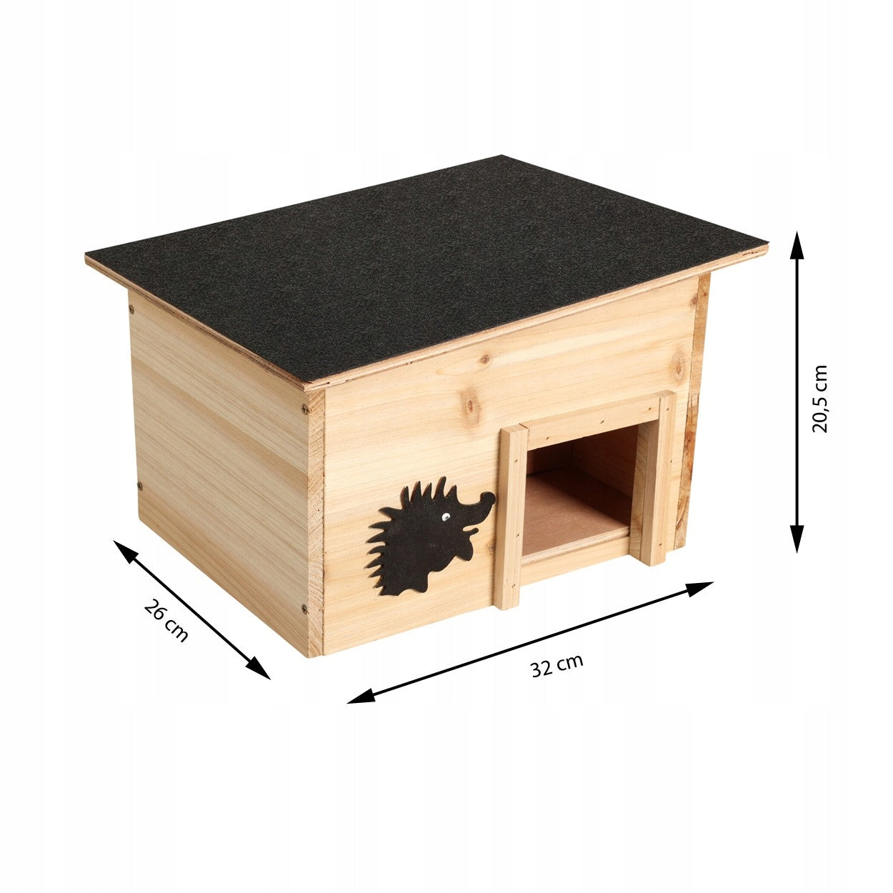 Hedgehog house 32x26x20 cm 932875 EAN (GTIN) 8720573932875