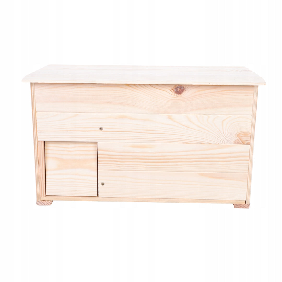 Hedgehog house S wooden booth natural garden year-round durable eco Manufacturer code DJES_27X37X27_00_NK1