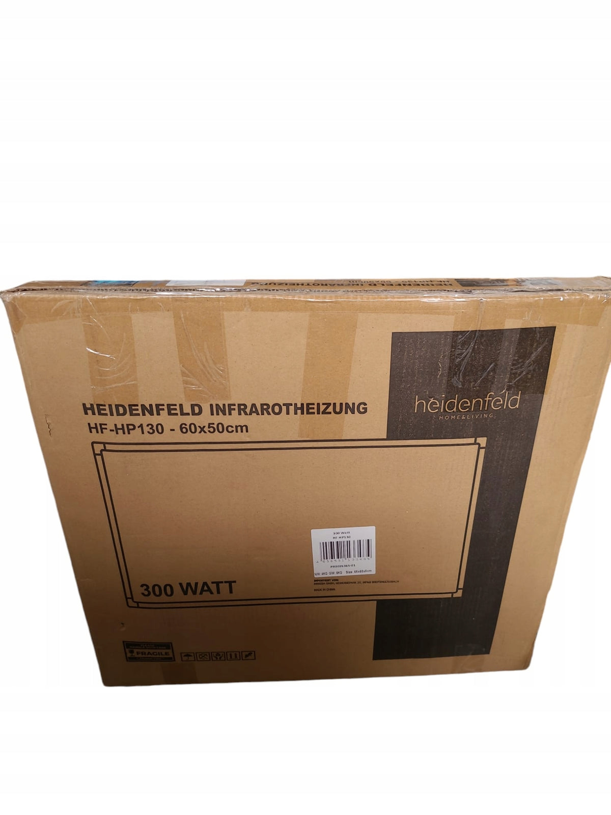 Heidenfeld HF-HP130 300 Watt Infrared Panel Heater