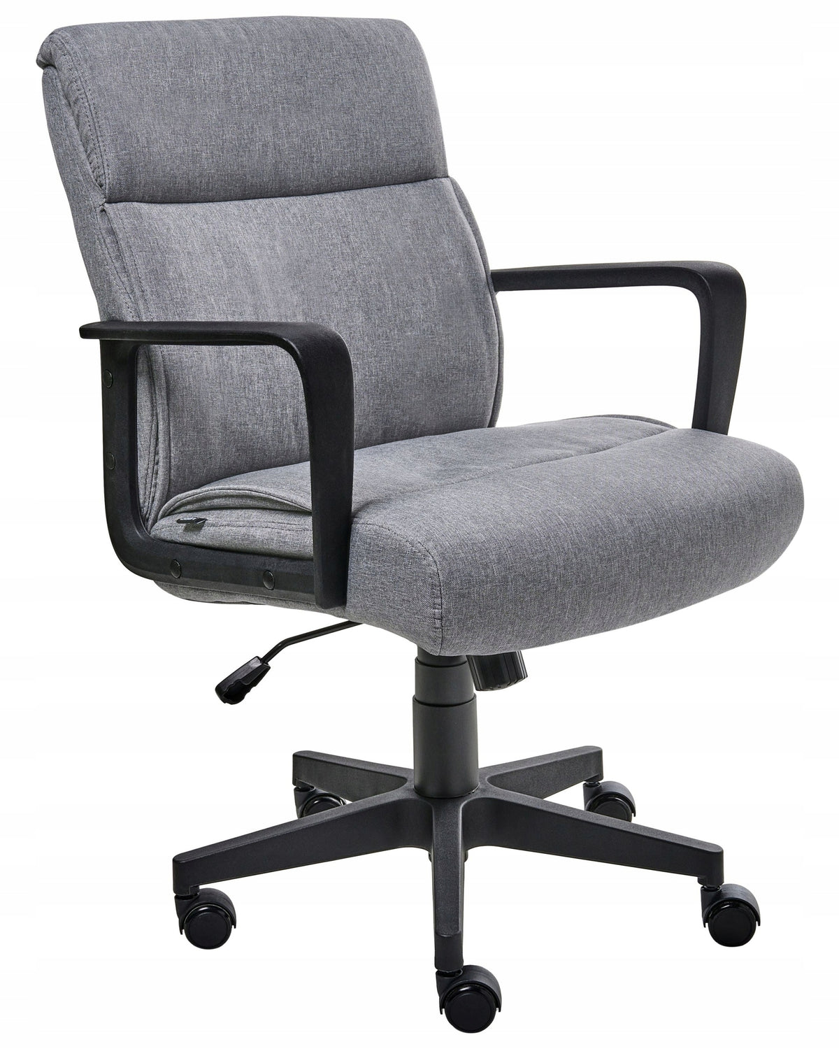Height Adjustable Swivel Office Chair Grey