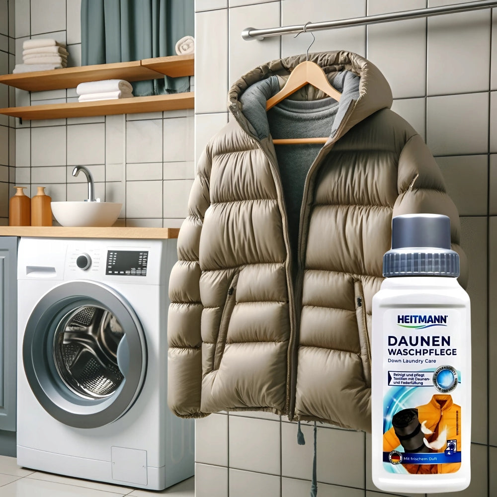 Heitmann Down Jacket Cleaner Fresh Washing 250ml Packaging status original