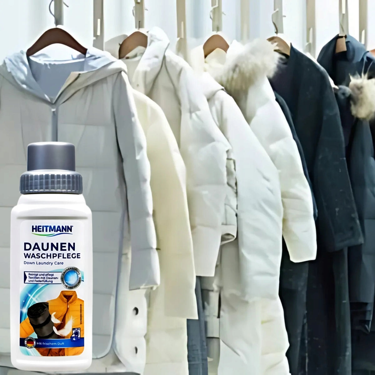 Heitmann Down Jacket Cleaner Fresh Washing 250ml Trade name other