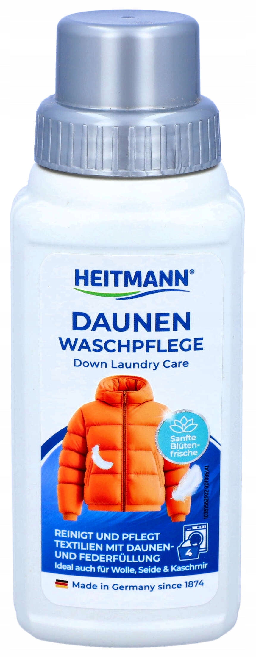 Heitmann Liquid Down Quilt Jacket Cleaner 250ml from Germany