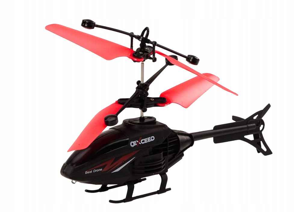 Helicopter Remote Controlled RC Gyroscope Red Fun For Kids Brand LEAN Toys