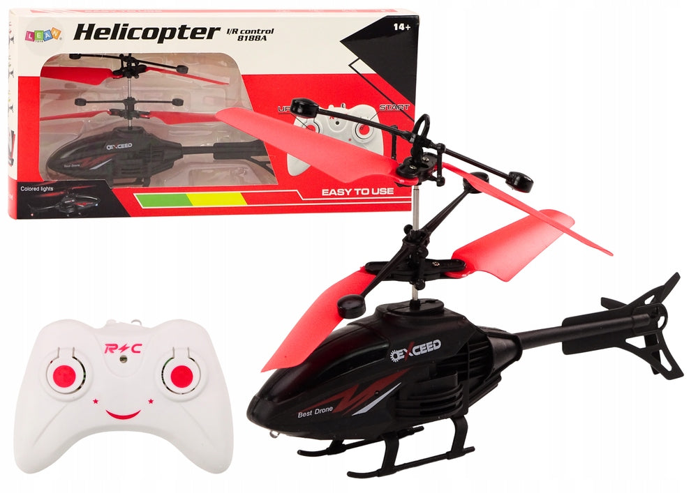 Helicopter Remote Controlled RC Gyroscope Red Fun For Kids
