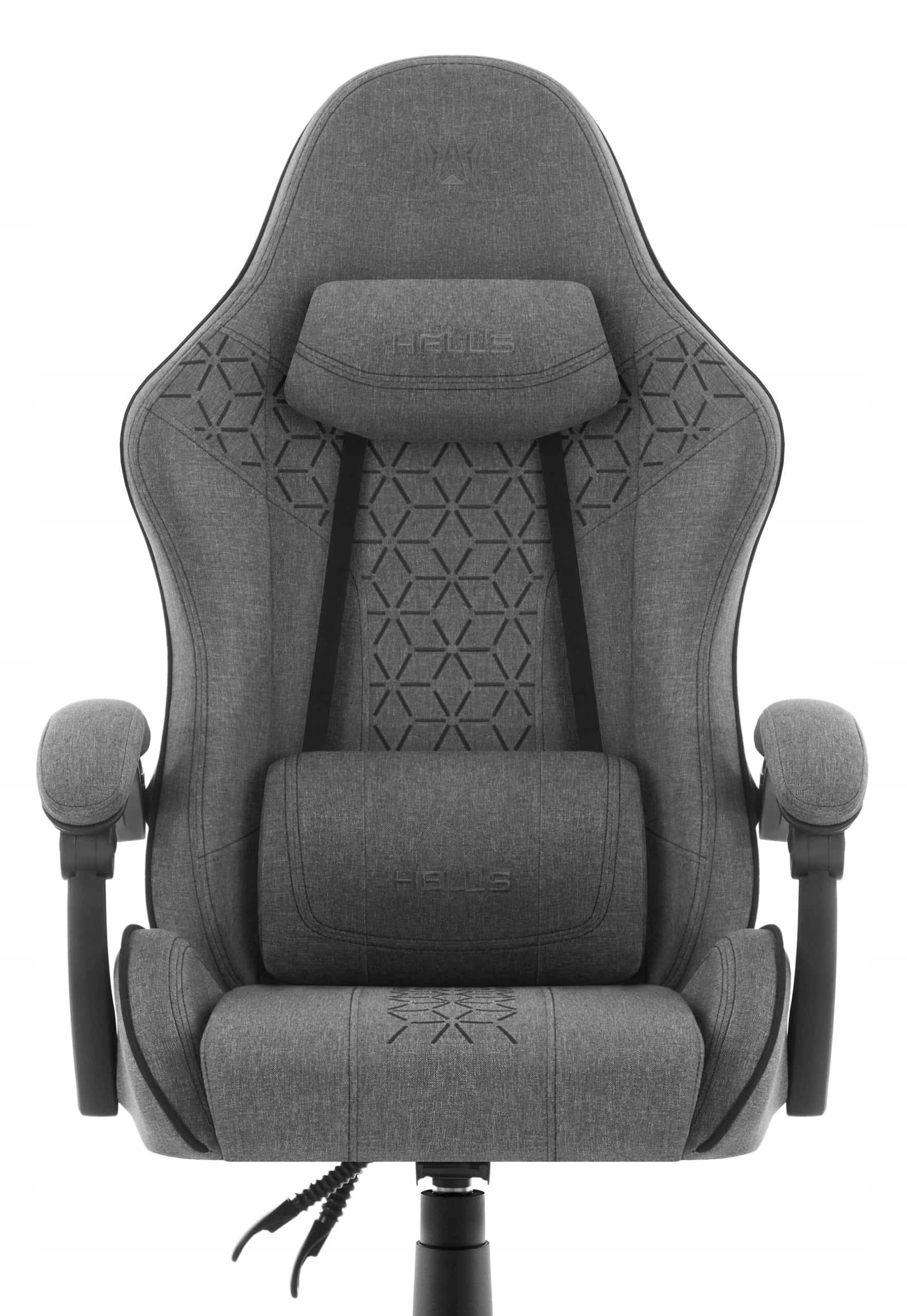 Hell's Chair HC-1008 2.0 Grey-Black Mesh