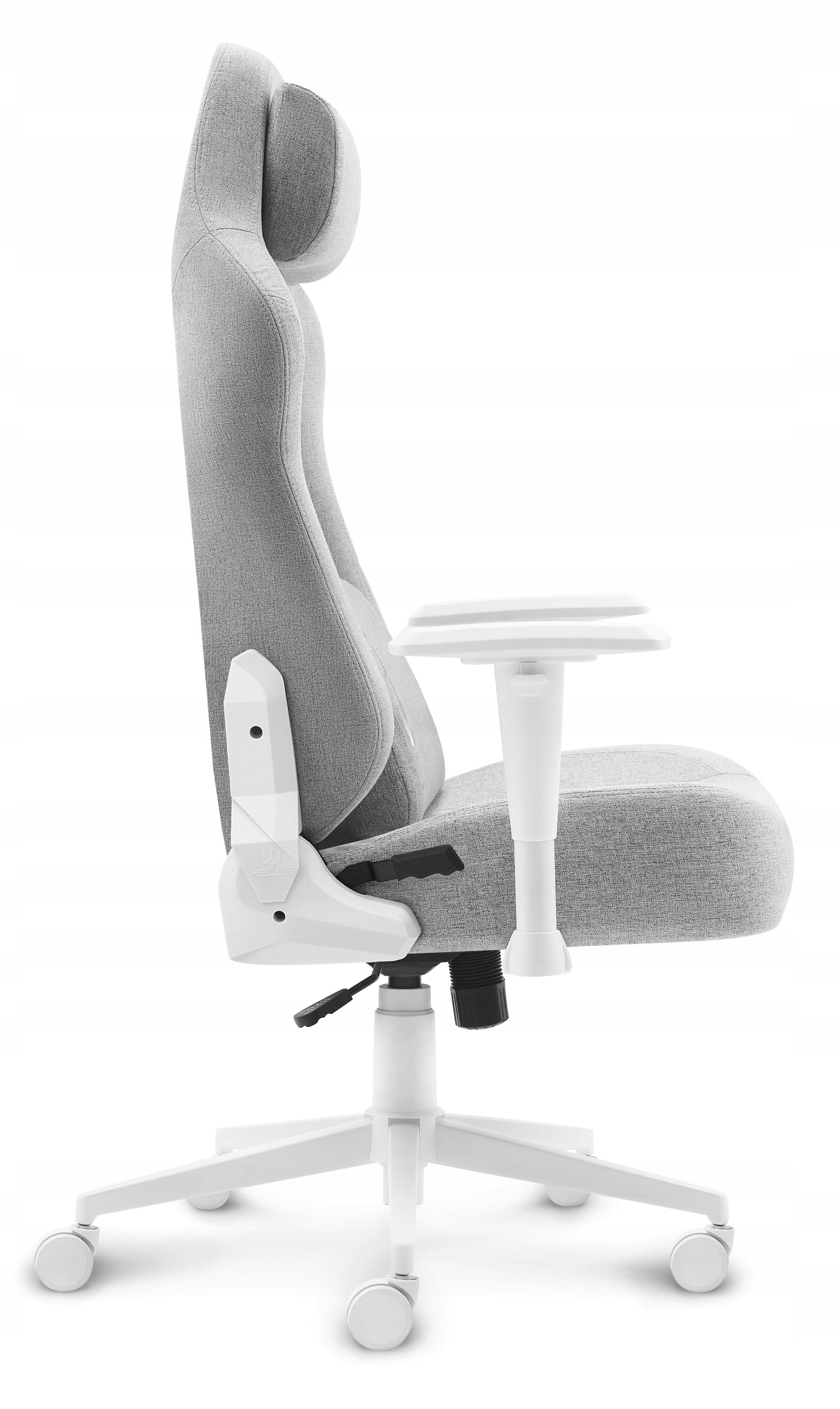 Hell's Chair HC- 1009 White Grey Fabric Brand HELL'S CHAIR