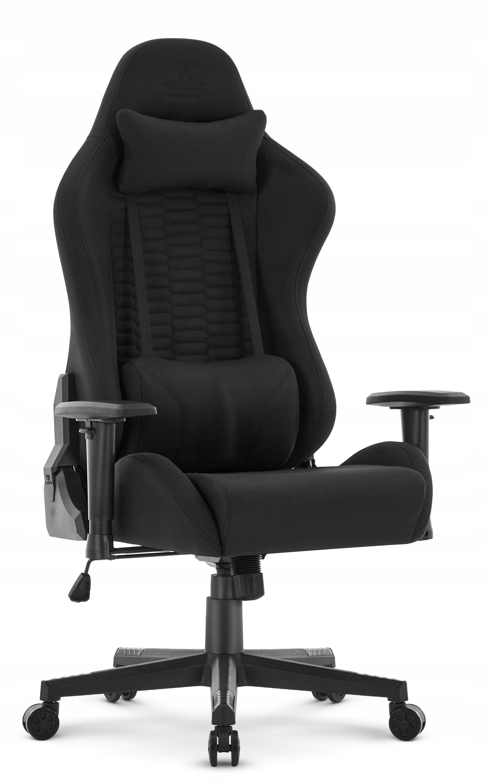 Hell's Chair HC-2000 Black Fabric Office Swivel Gaming Chair Manufacturer code 5907196011641