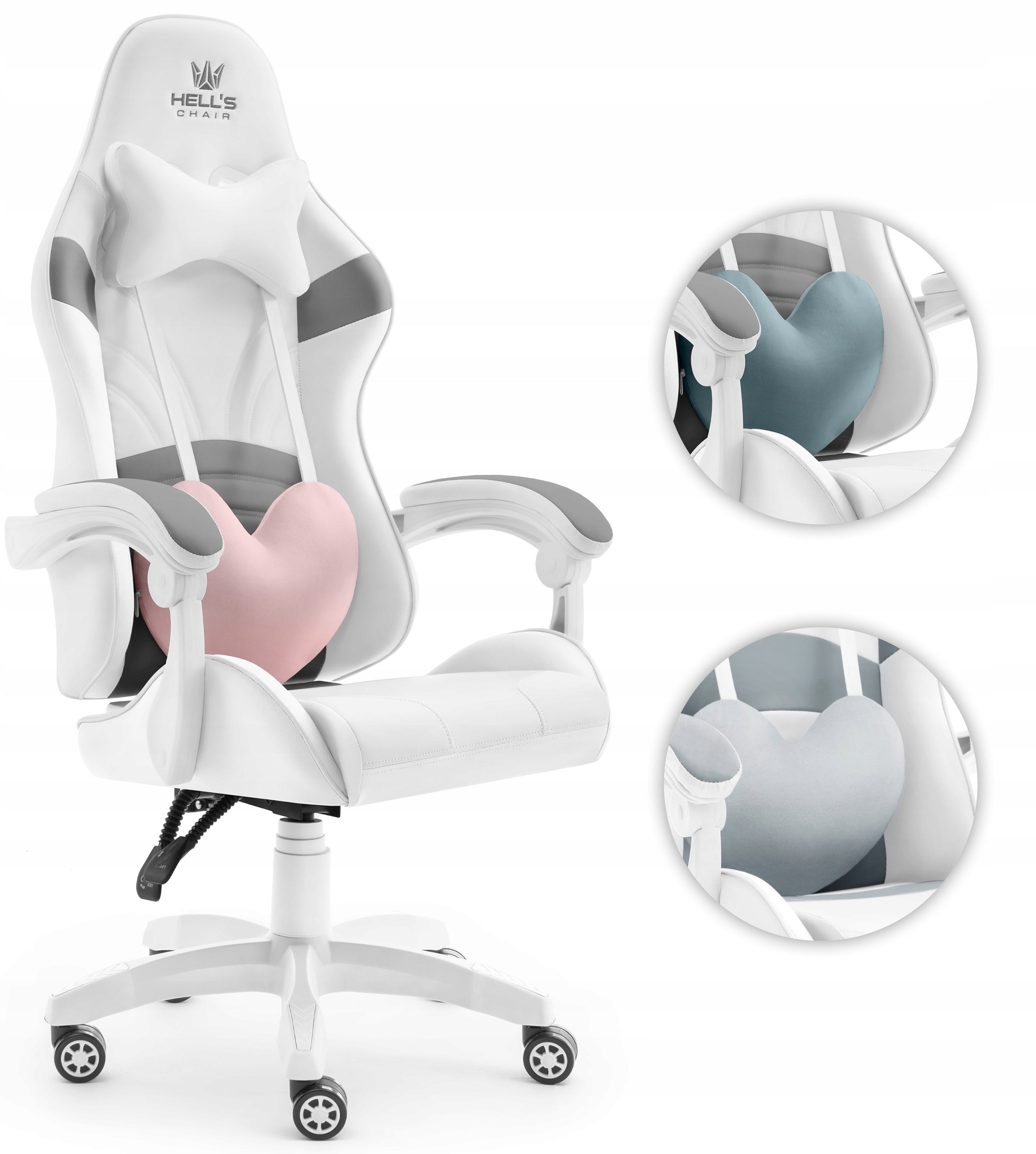 Hell's Chair Rainbow Individual 2.0 Rotary Gaming Chair Packaging status original