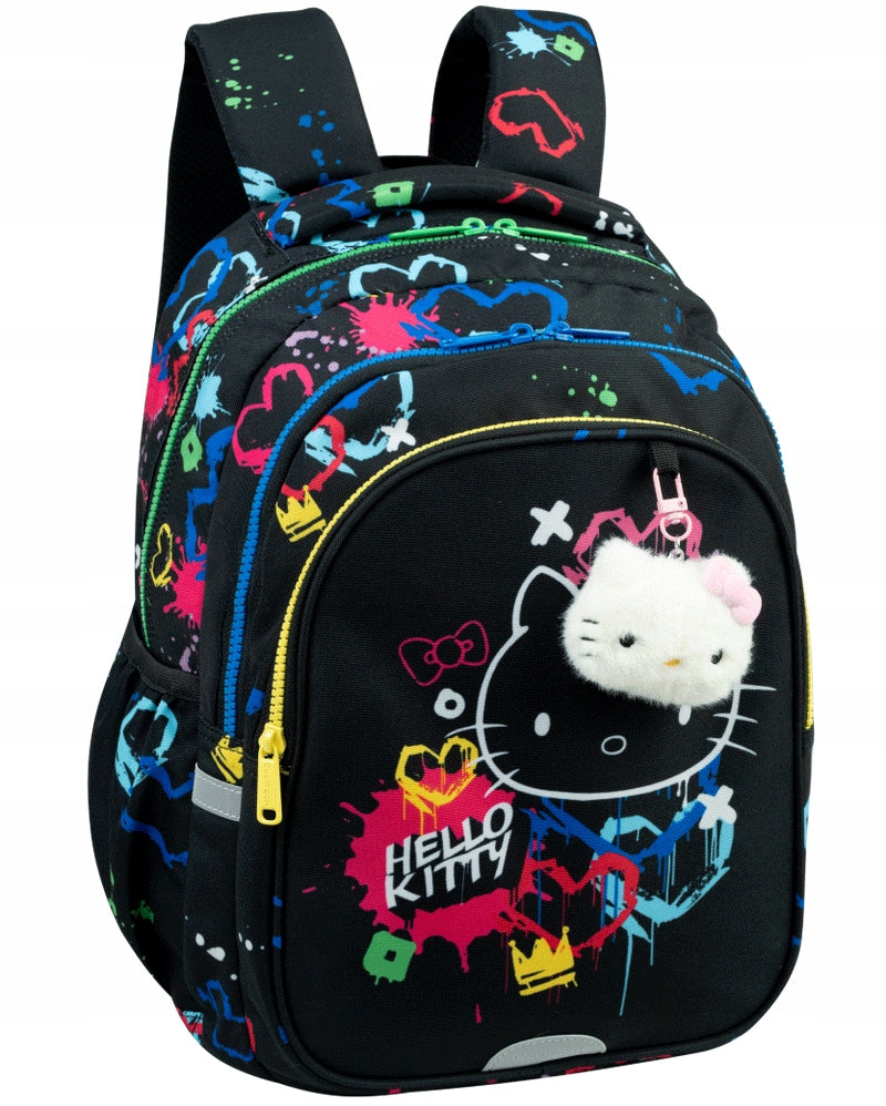 Hello Kitty Backpack Jerry school class 1-3 black neon girl Coolpack Packaging status original