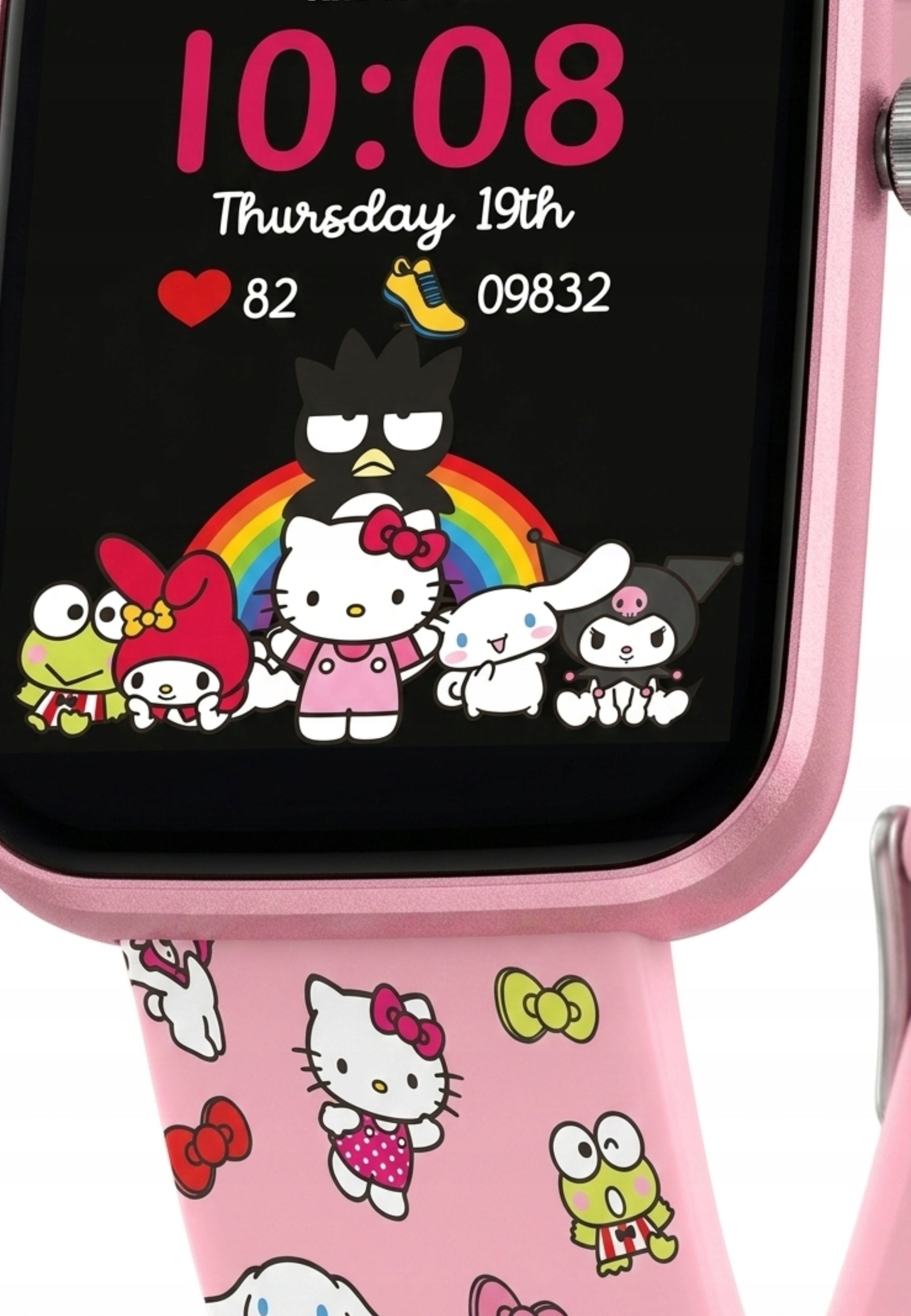 Hello Kitty Smartwatch pink metal/plastic Uni Brand Disney