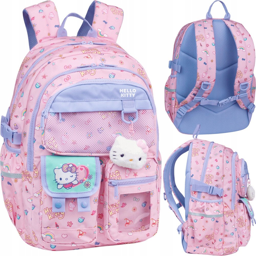 Hello Kitty Sully backpack youth pink kawaii Coolpack F154025