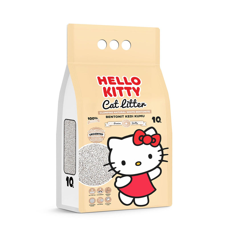 Hello Kitty, bentonite cat litter, natural10L Hobby