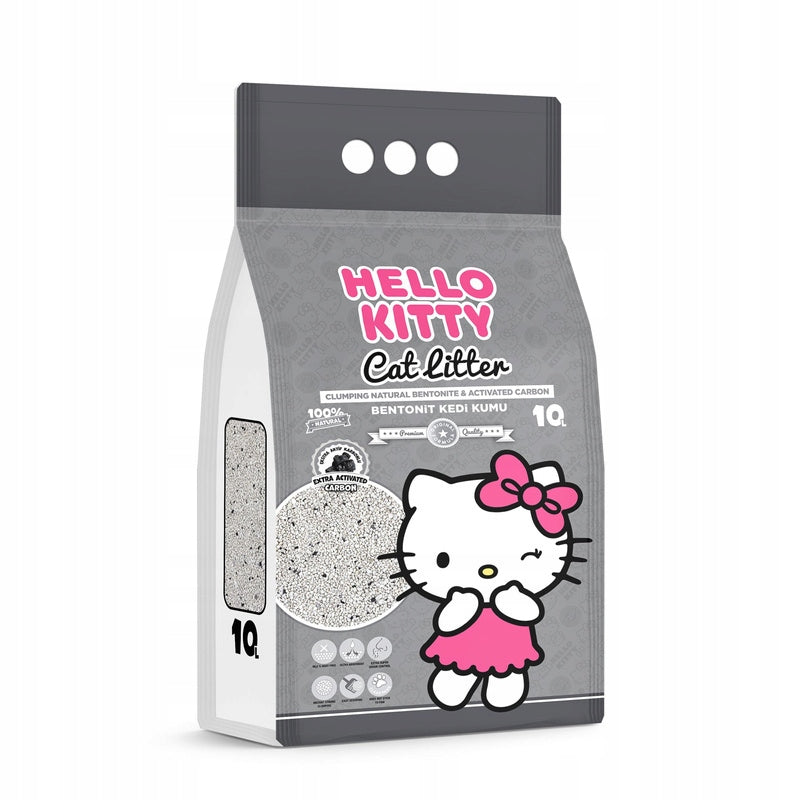 Hello Kitty bentonite cat litter with activated carbon 10L