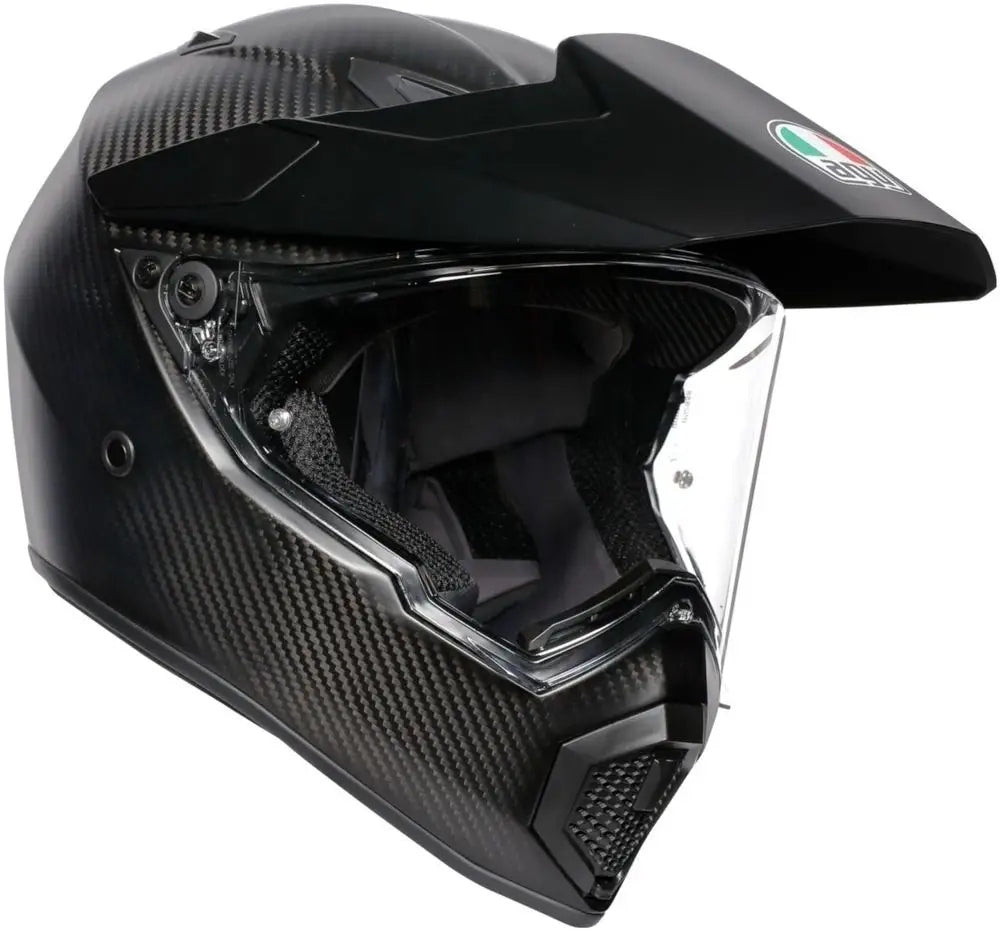 Helmet AGV CASCO AX9 SOLID MPLK Matte CARBON Size XS