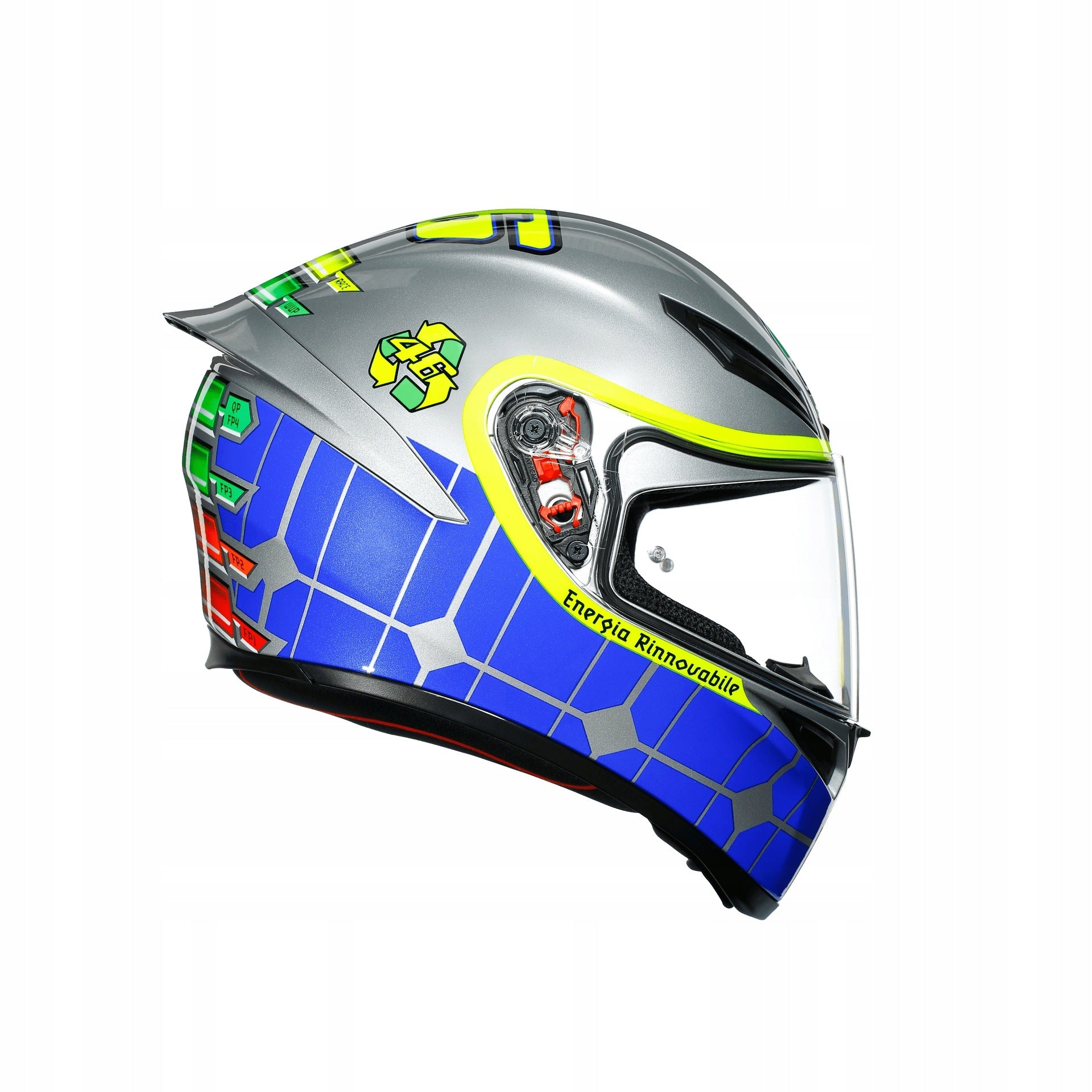 Helmet AGV K1 Rossi Mugello 2015 size MS Manufacturer AGV