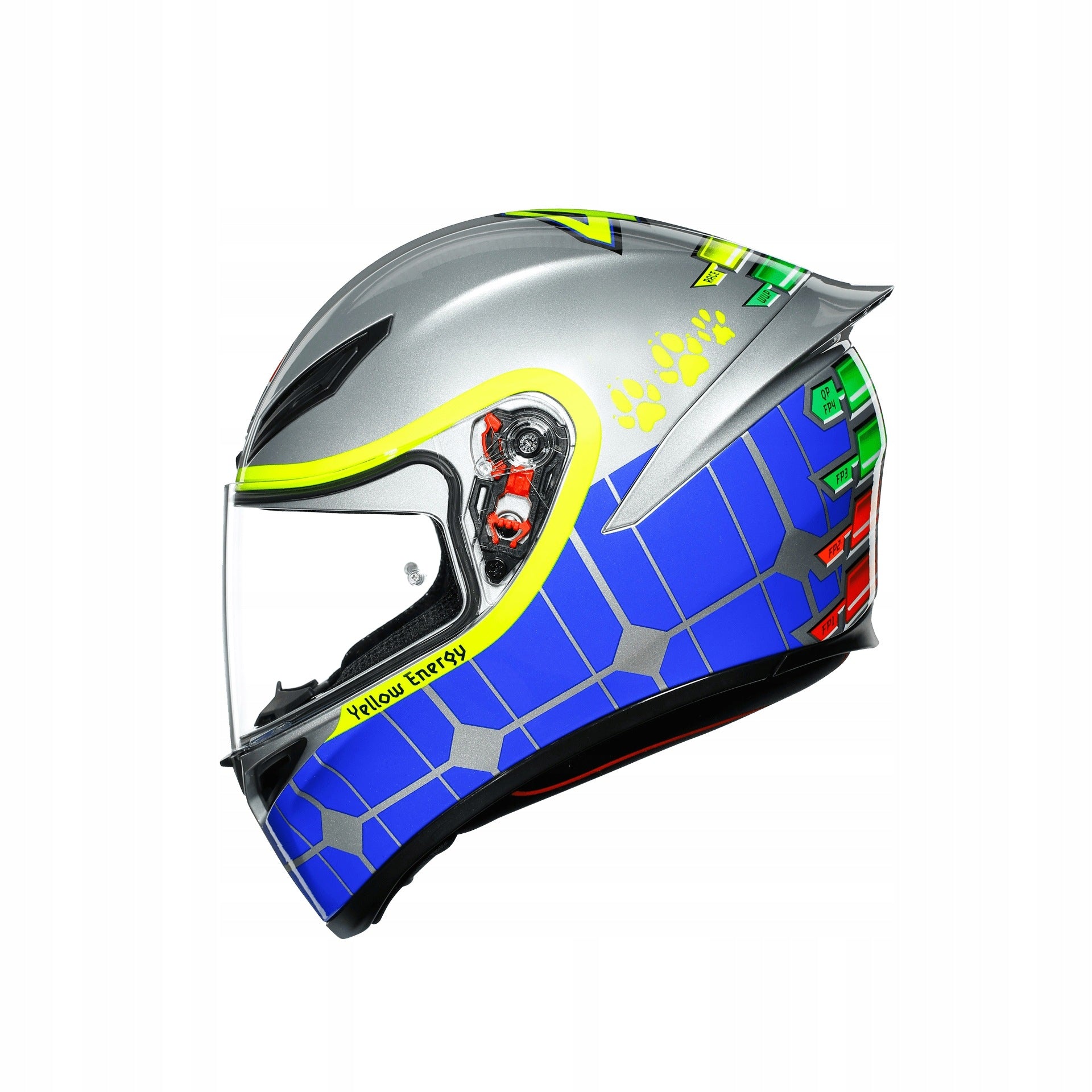Helmet AGV K1 Rossi Mugello 2015 size MS Size S/M