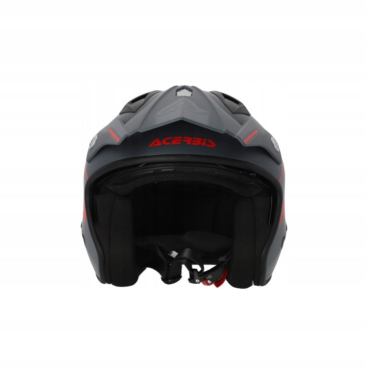 Helmet Acerbis Aria 2206 Scooter Trial black-pink sun visor Manufacturer Acerbis