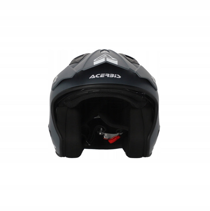 Helmet Acerbis Aria 2206 Scooter Trial grey sun visor Size M