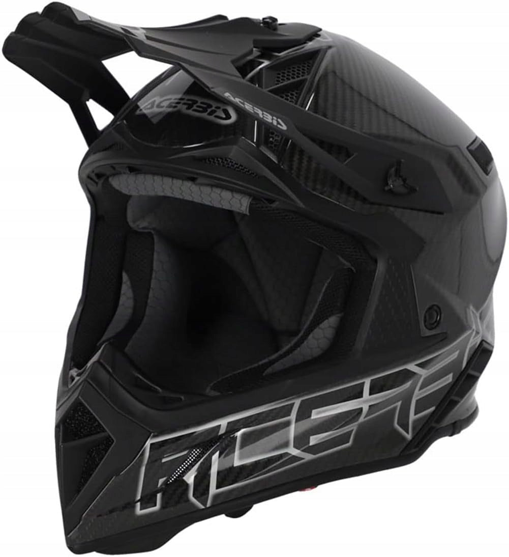 Helmet Acerbis Steel Carbon 22-06 black XL LIGHTWEIGHT 1000g hard enduro motocross