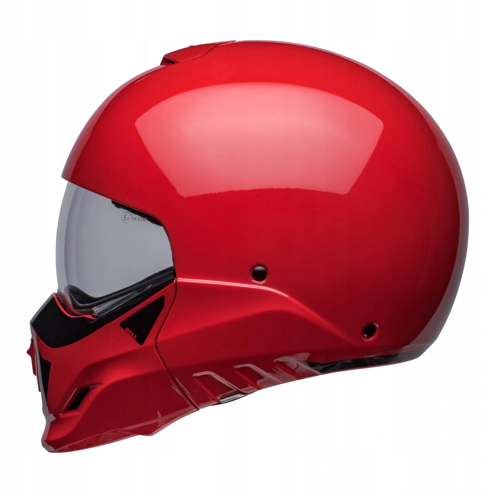 Helmet BELL Broozer Duplet Red 2in1 ECE DOT 2 windows L Packaging status original