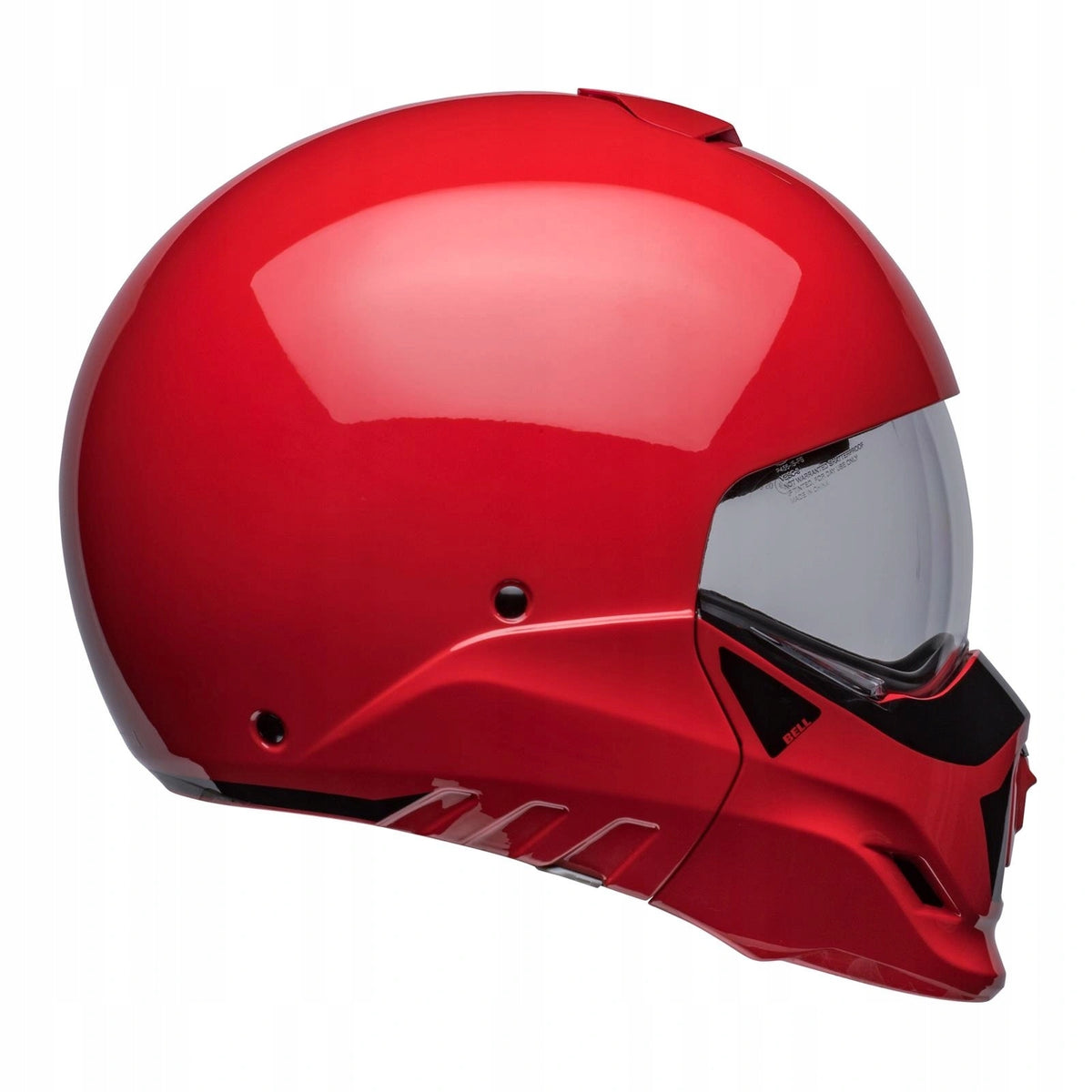 Helmet BELL Broozer Duplet Red 2in1 ECE DOT 2 windows L