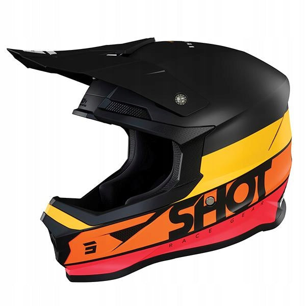 Helmet CROSS ENDURO SHOT FURIOUS STORY ORANGE MATT ORANGE MAT Size L
