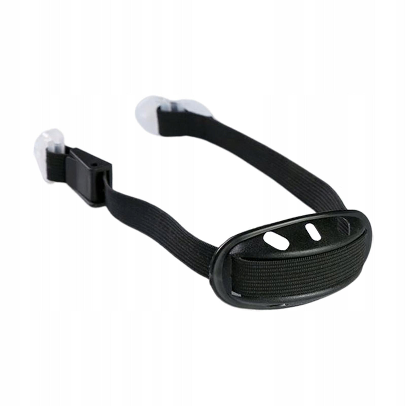 Helmet Chin Strap Chinstrap Polyester Fittings Replacement Part Easy Black Packaging status original