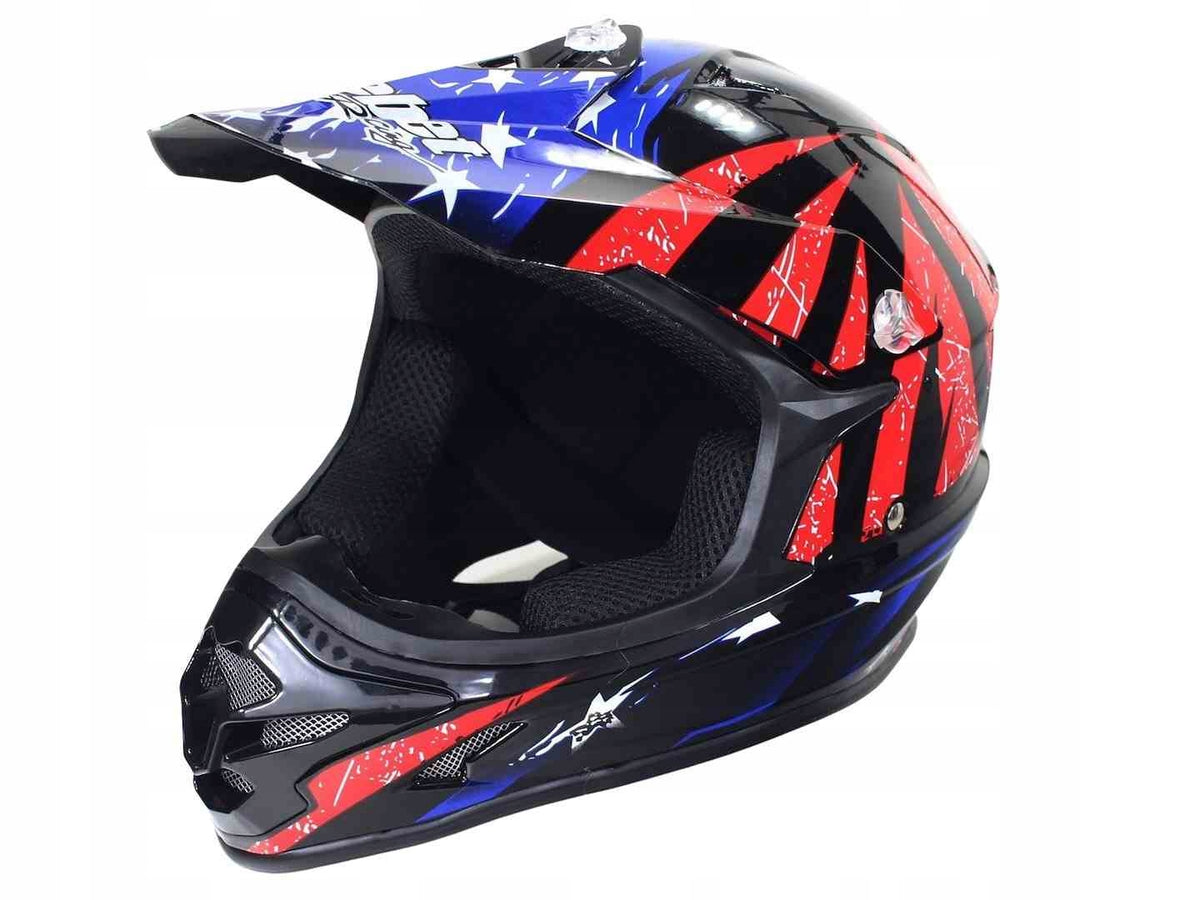 Helmet Cross/Enduro HELMET SAFEBET HF-115 XL Black Q183 New 2kg