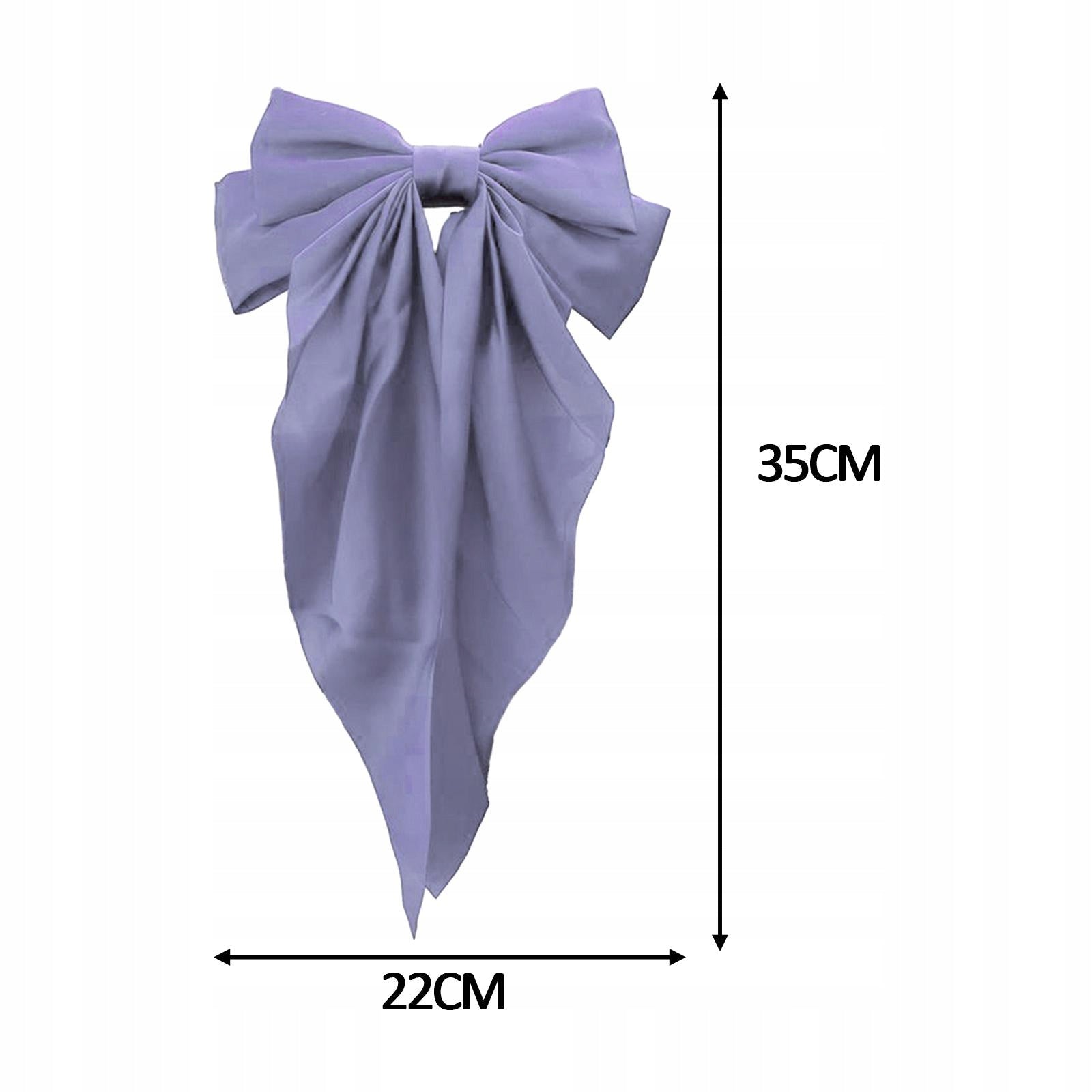 Helmet Decor Bow Helmet Accessory Decorative Big Bowknot Ski Helmet Lilac Packaging status original