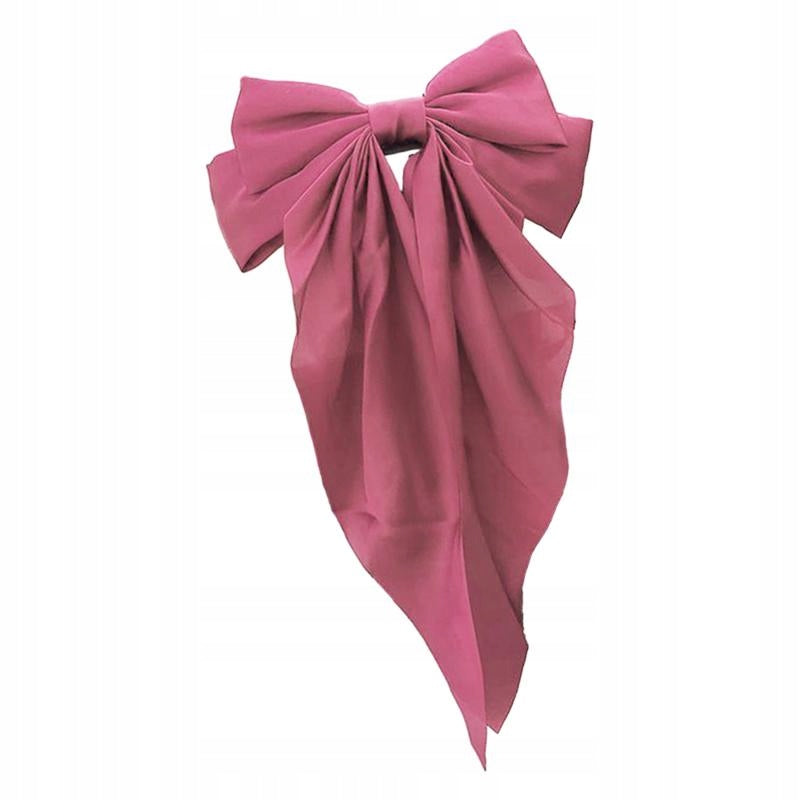 Helmet Decor Bow Helmet Accessory Decorative Big Bowknot Ski Helmet Pink