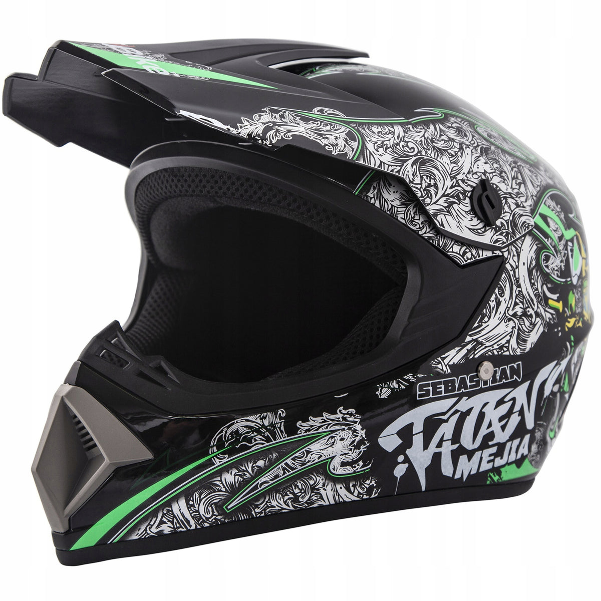 Helmet Goggles Gloves Size L Cross Quad ATV Enduro BMX MTB Scooter Manufacturer's catalog number MCGKZ00120
