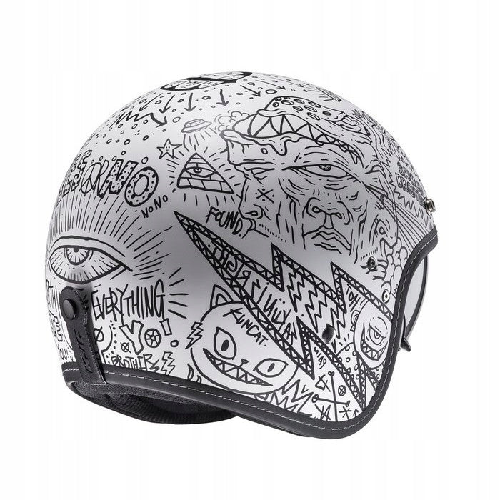 Helmet HJC FG-70S Machu MC10SF Blenda White Black S Manufacturer HJC