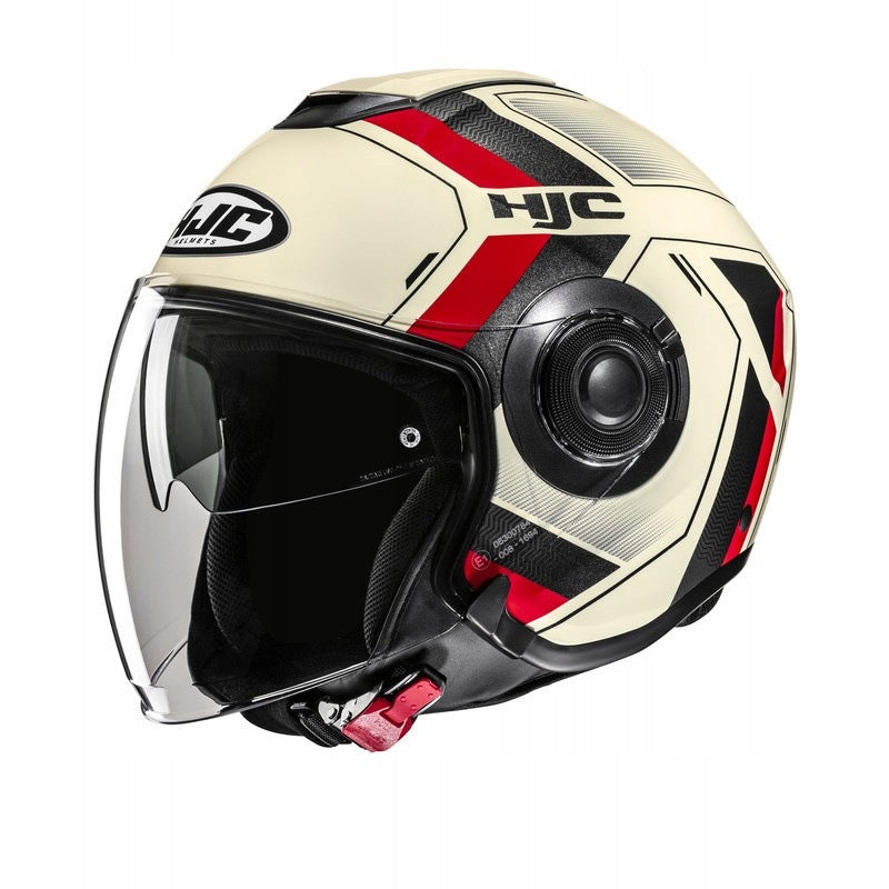 Helmet HJC I40N Velu Beige/Red/Black size XL