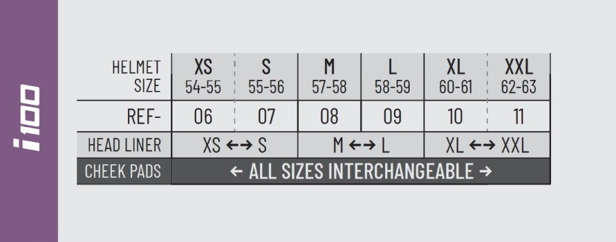 Helmet HJC i100 BEIS MC3HSF S Manufacturer's catalog number I100_BEI-MC3HSF_S