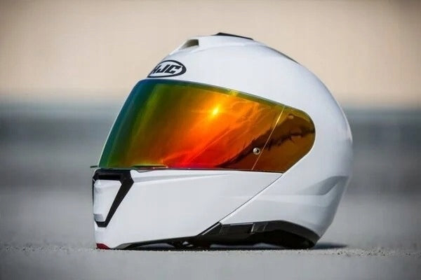 Helmet HJC i90 Davan MC-4HSF Jaw Fluo-Yellow XS Size XS