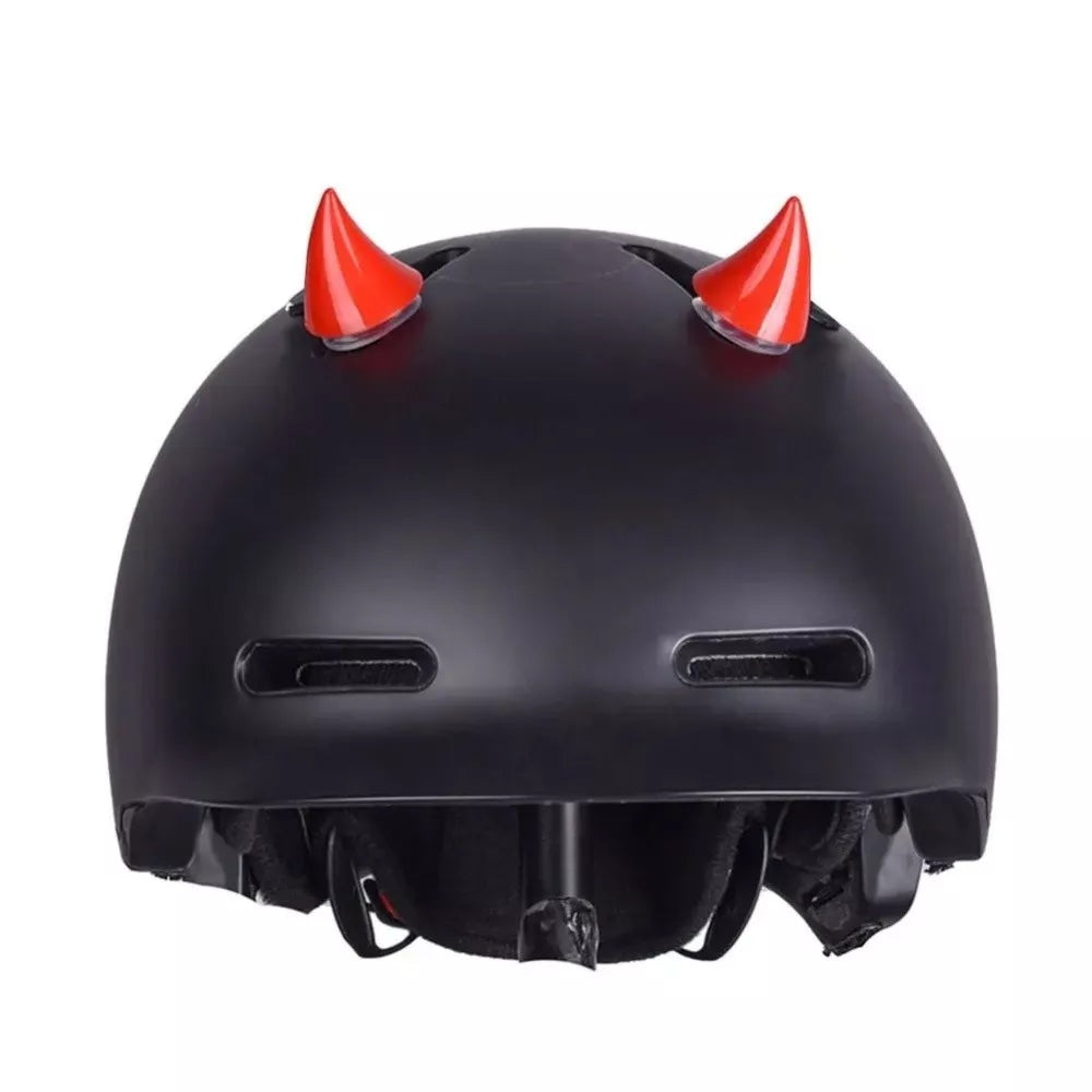 Helmet Horns Colorful 2pcs Red