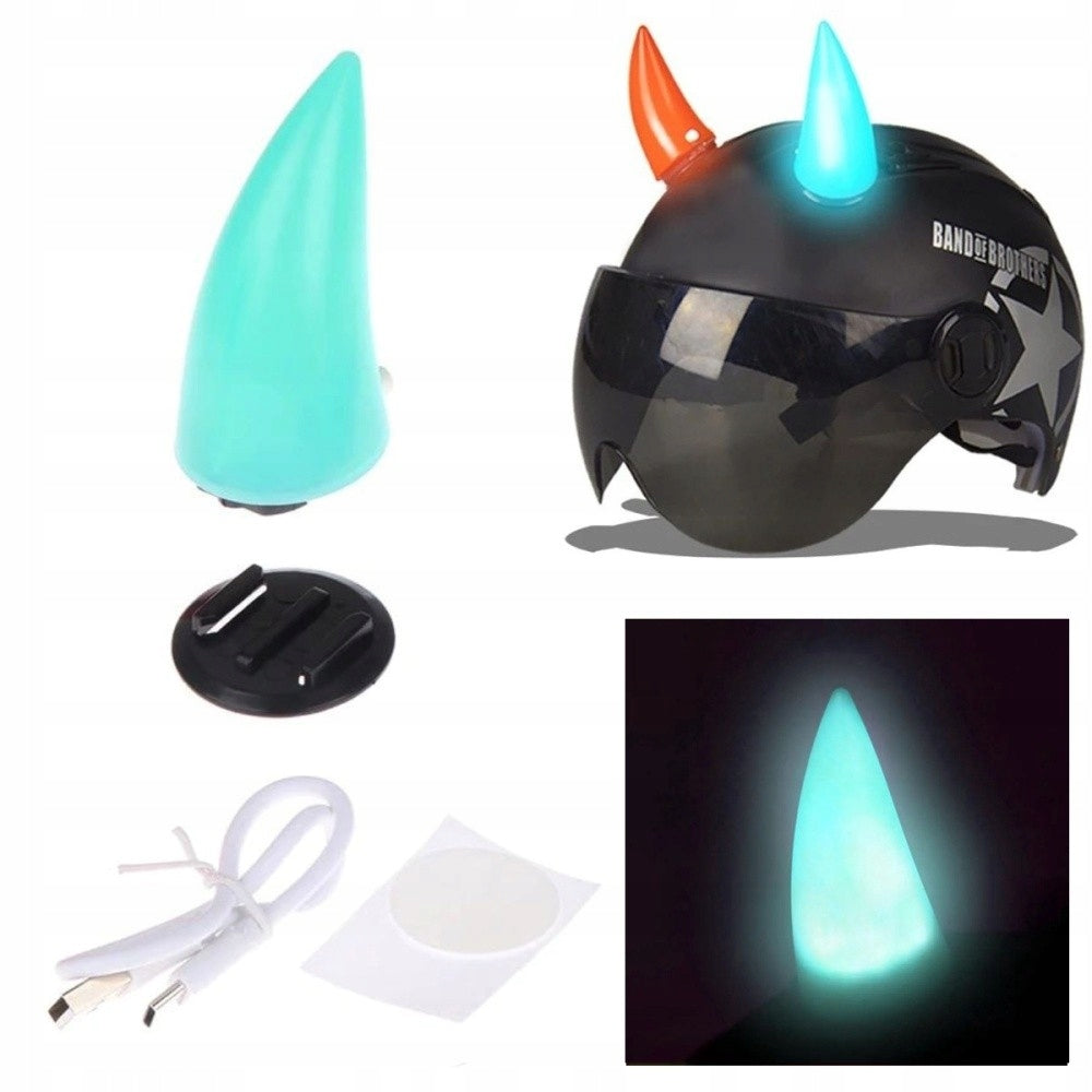 Helmet Horns Glowing - LED 1pcs Blue