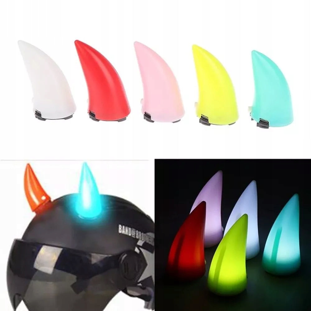 Helmet Horns Glowing - LED 1pcs Red Manufacturer's catalog number 1219RE
