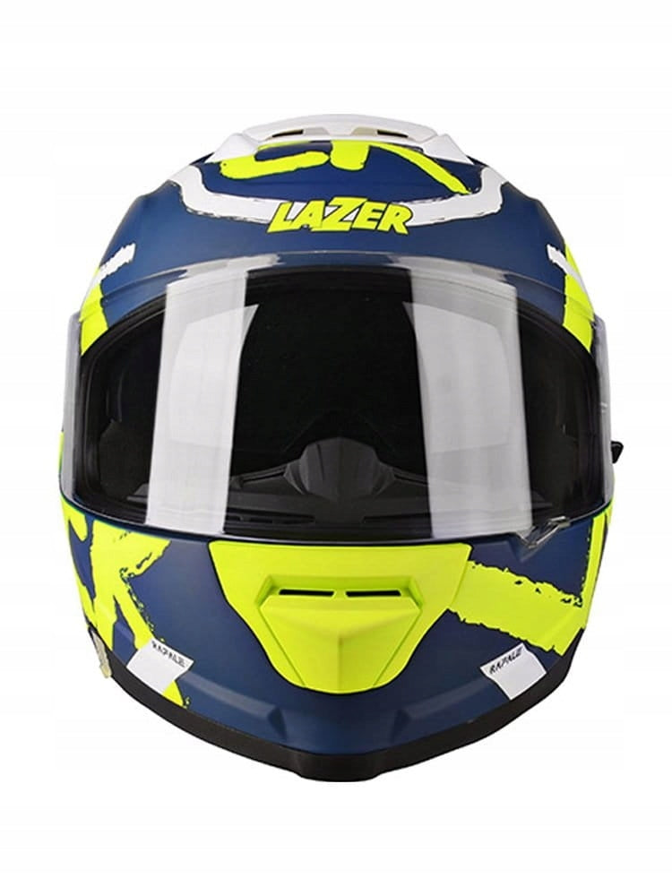 Helmet Lazer Rafale Street Blue/Yellow/White L Manufacturer Lazer