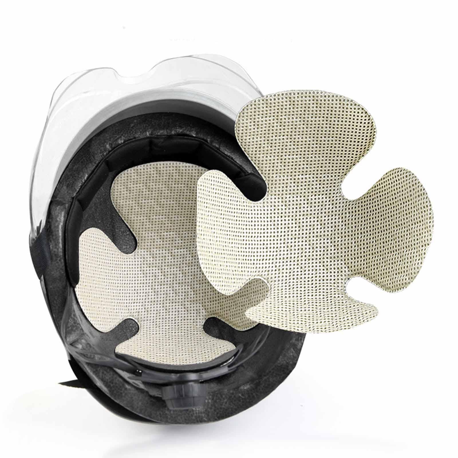 Helmet Liner Pad Breathable Motorcycle Padding Insert Cushion Mat Apricot Packaging status original